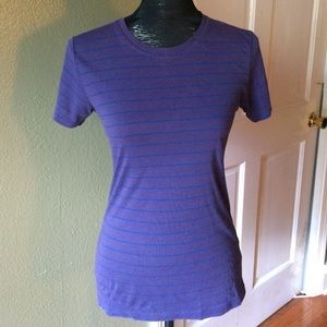 Urban Outfitters Pinstriped Fitted Tee